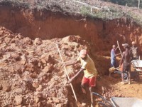 Przygotowanie terenu pod budowę.